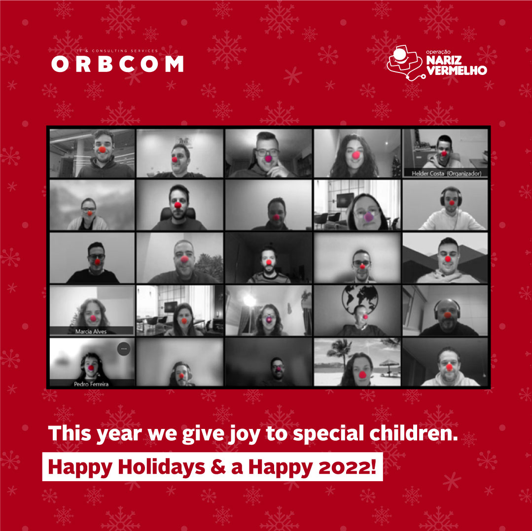 Neste natal a ORBCOM distribui sorrisos solidários